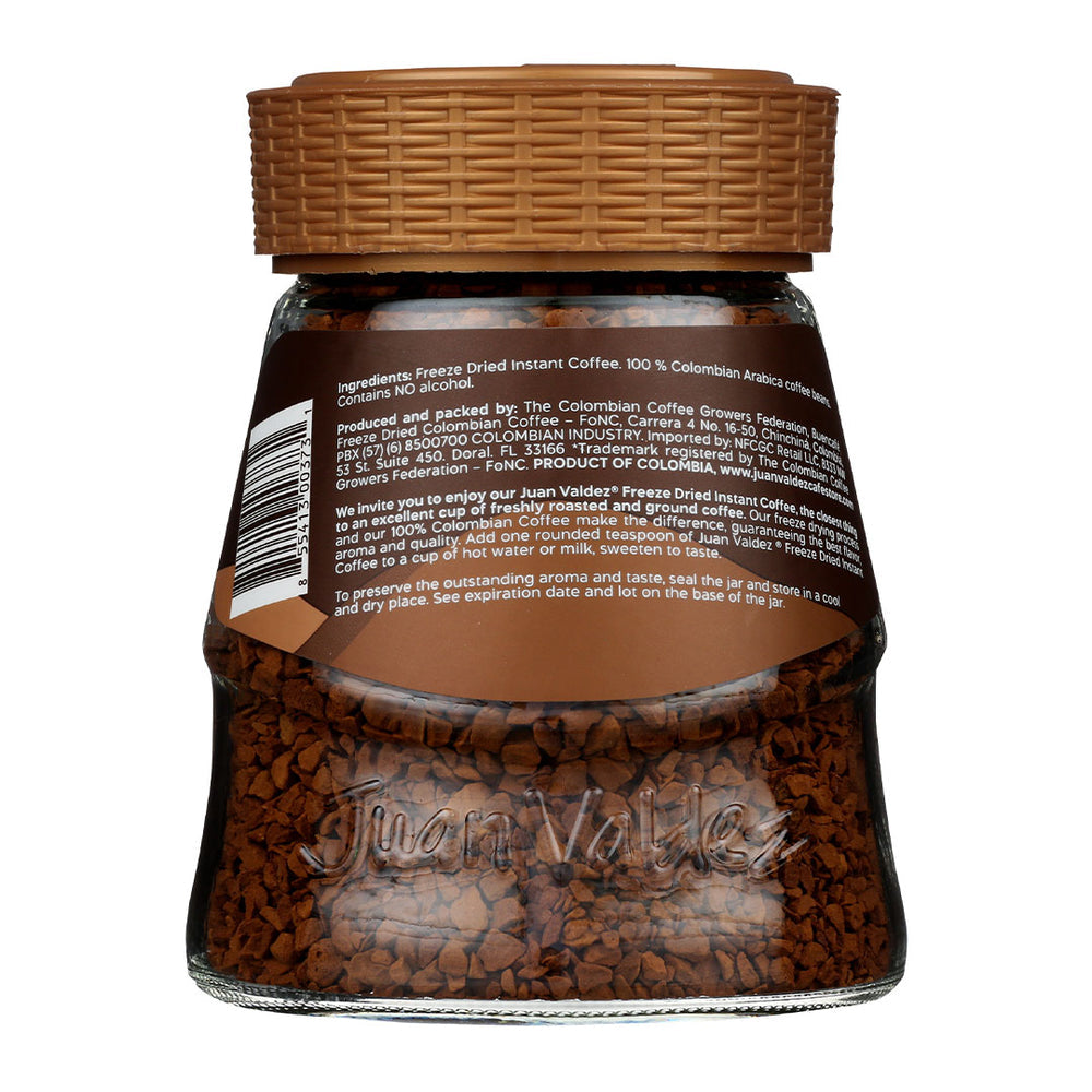 Juan Valdez Freeze Dried Soluble Coffee 100g