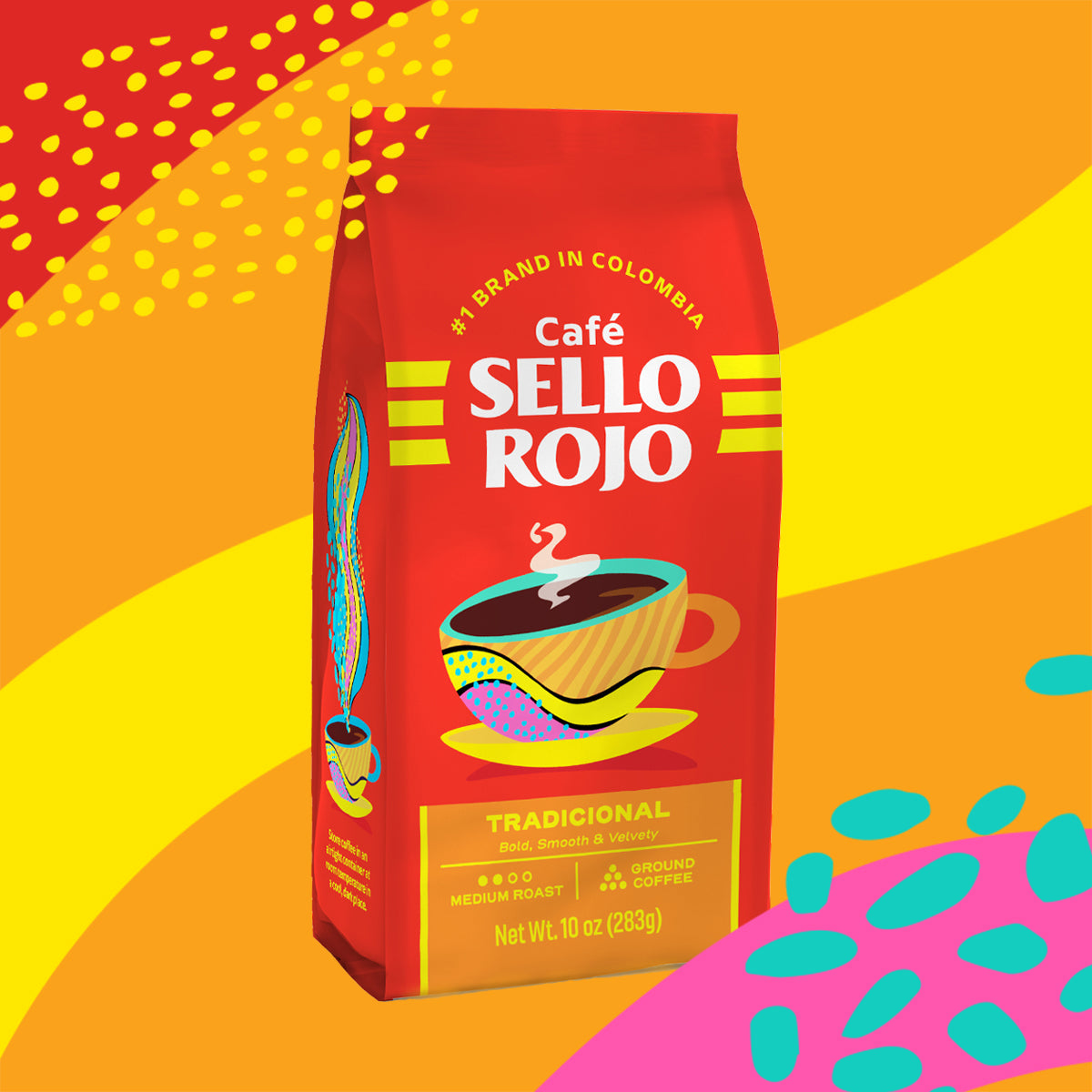 Sello Rojo Coffee Roasted and Ground 250g