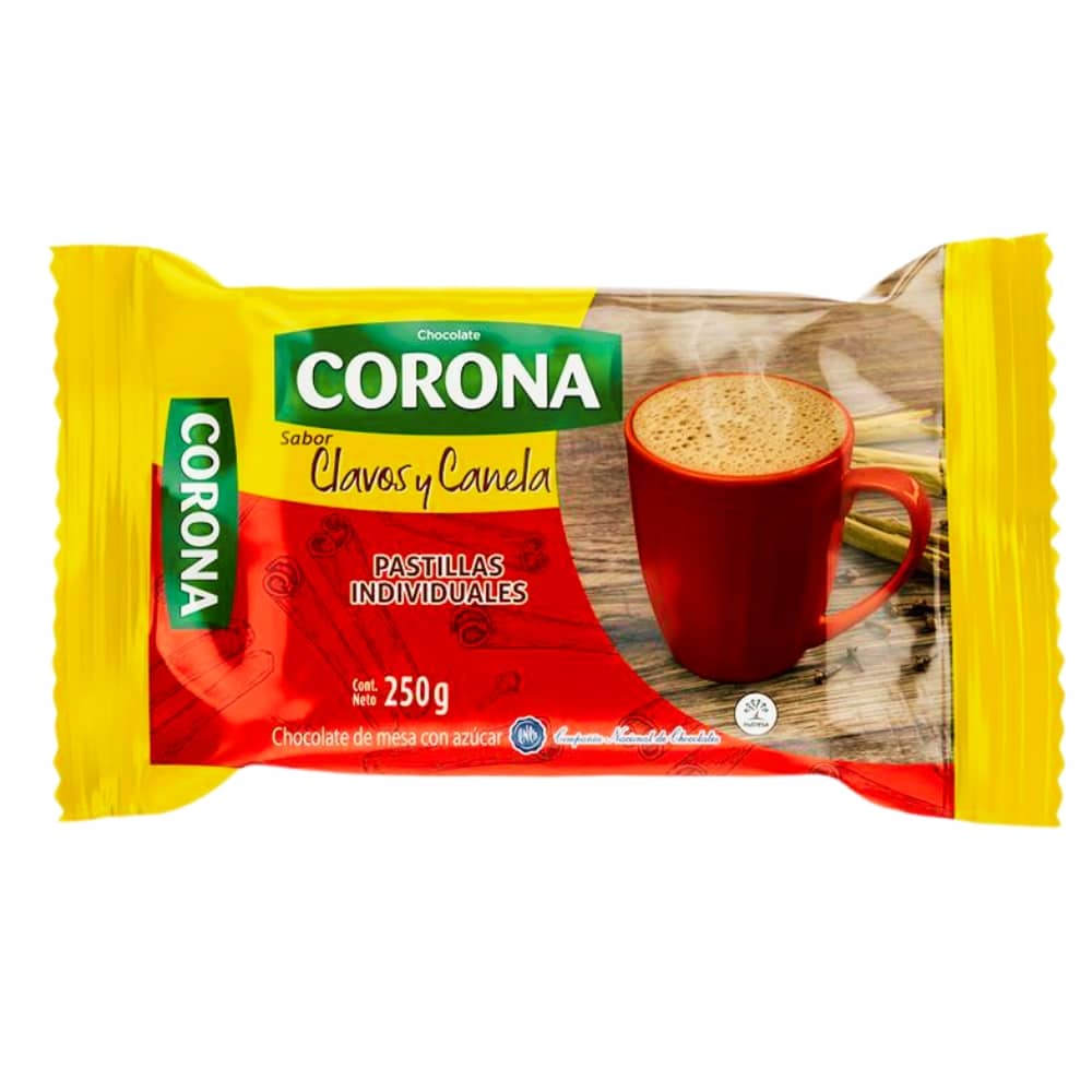 Corona Chocolate Cloves & Cinnamon 250g