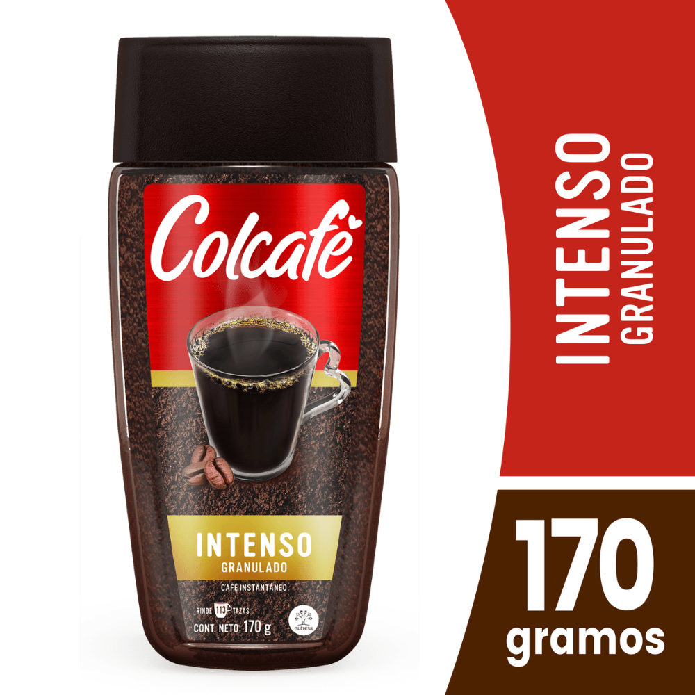 Colcafe Granulated Coffee 50g, 85g and 170g.