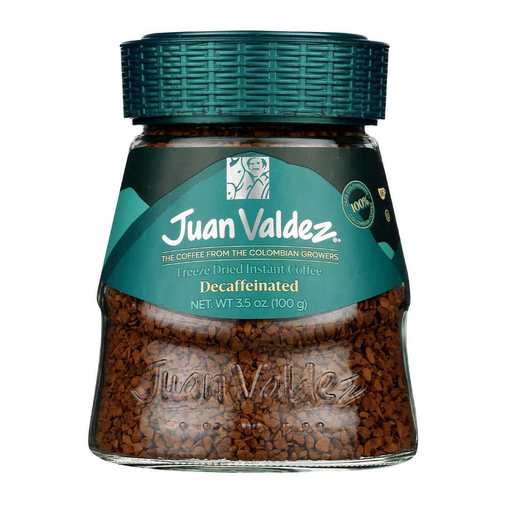 Juan Valdez Freeze Dried Decaffeinated Coffee 100g